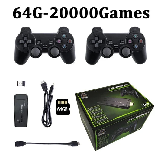 The Perfect Gift for Classic Gaming Fans: A 64GB Retro Game Console