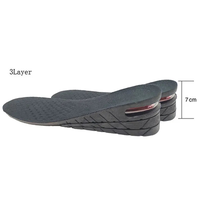 Height Increasing Insoles | Adjustable Lift Shoe Inserts with Arch Support