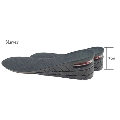 Height Increasing Insoles | Adjustable Lift Shoe Inserts with Arch Support