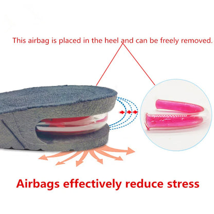 Height Increasing Insoles | Adjustable Lift Shoe Inserts with Arch Support