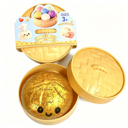 Dumpling Squishy Toy | Slow Rising Stress Relief Fidget Toy