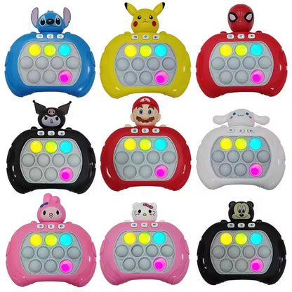 Sanrio Kuromi Electronic Pop It Pro Game – Quick Push Fidget Bubble Toy for Kids & Adults