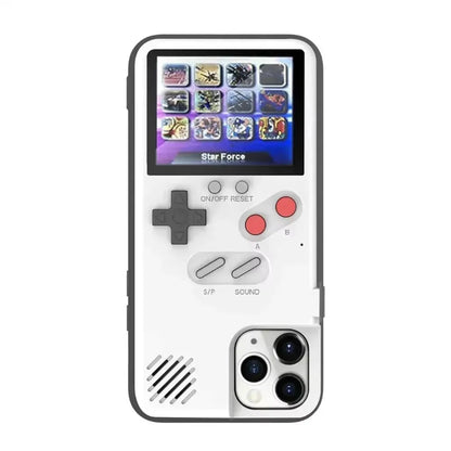 Retro Playable Game Console Case for iPhone 16, 15, 14, 13, 12 Pro Max