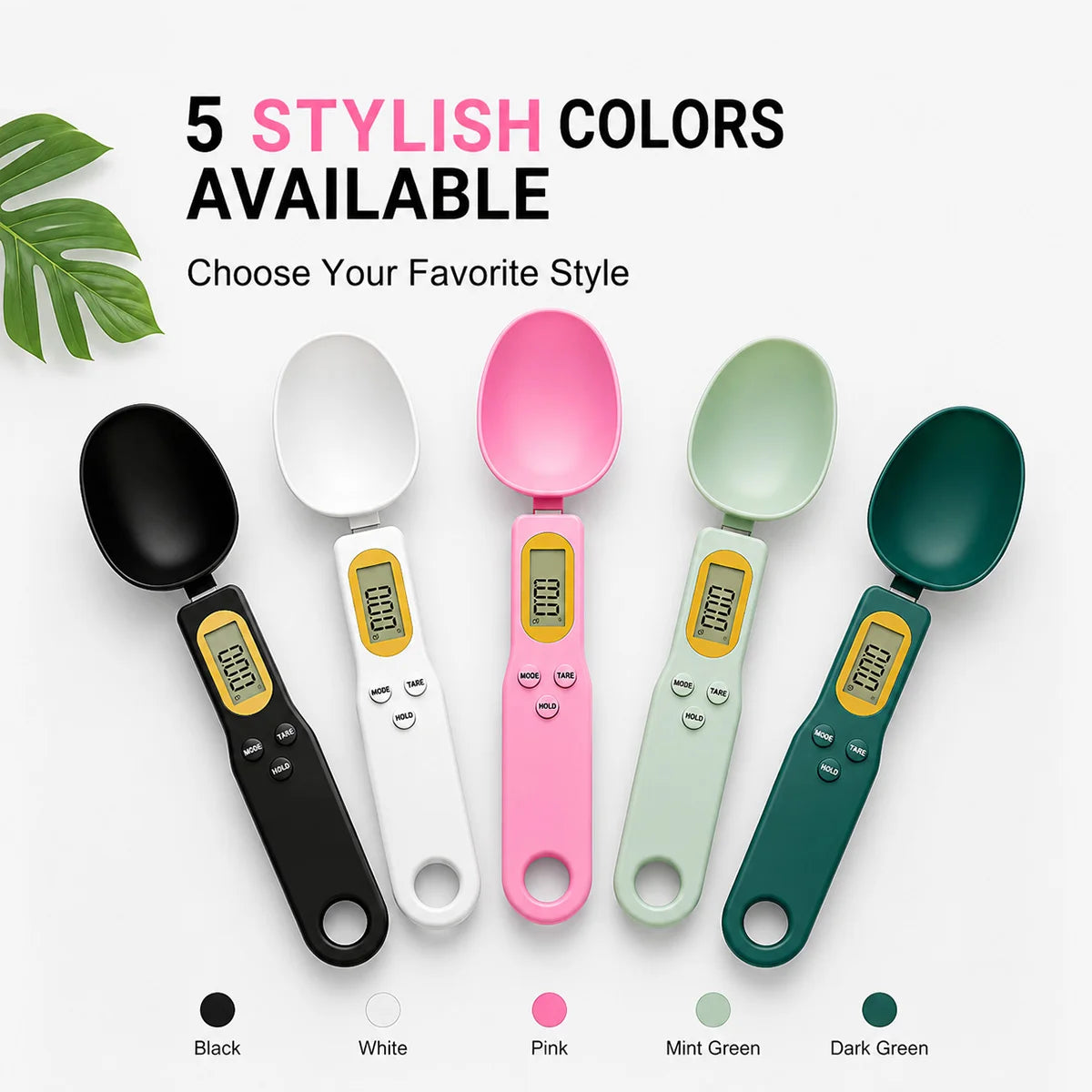 Digital Kitchen Scale | High Precision Food Scale with LED Display