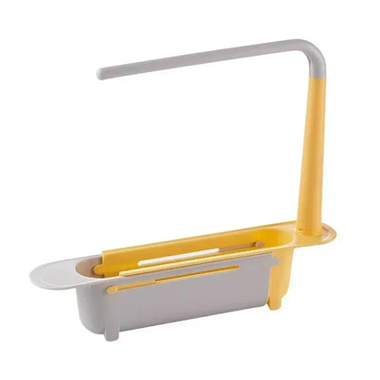 Kitchen Sink Drain Basket | Corner Strainer & Sponge Holder