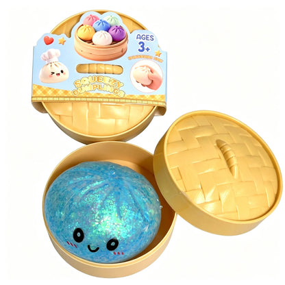 Dumpling Squishy Toy | Slow Rising Stress Relief Fidget Toy