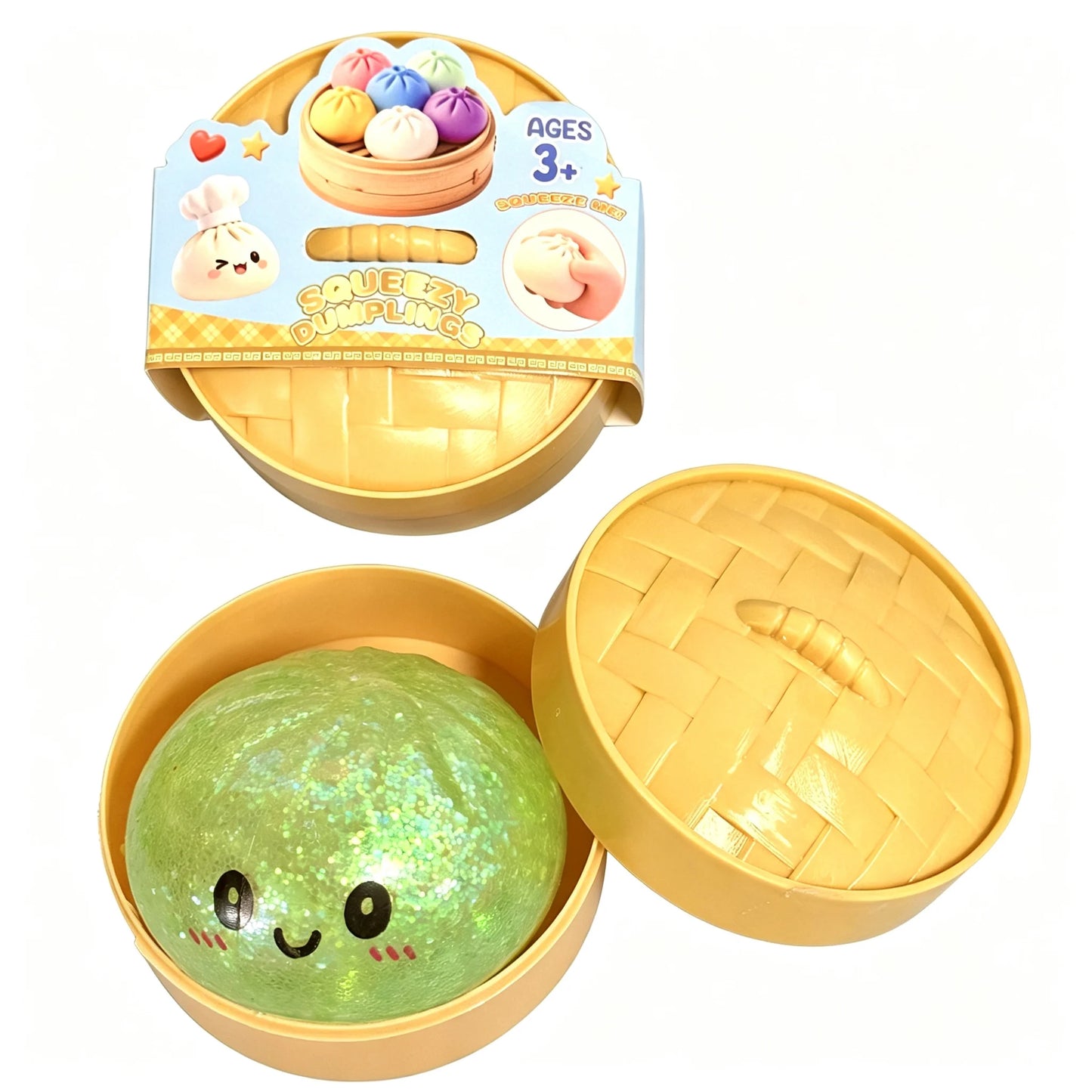 Dumpling Squishy Toy | Slow Rising Stress Relief Fidget Toy