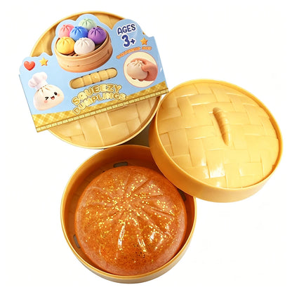 Dumpling Squishy Toy | Slow Rising Stress Relief Fidget Toy