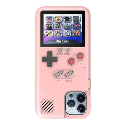Retro Playable Game Console Case for iPhone 16, 15, 14, 13, 12 Pro Max