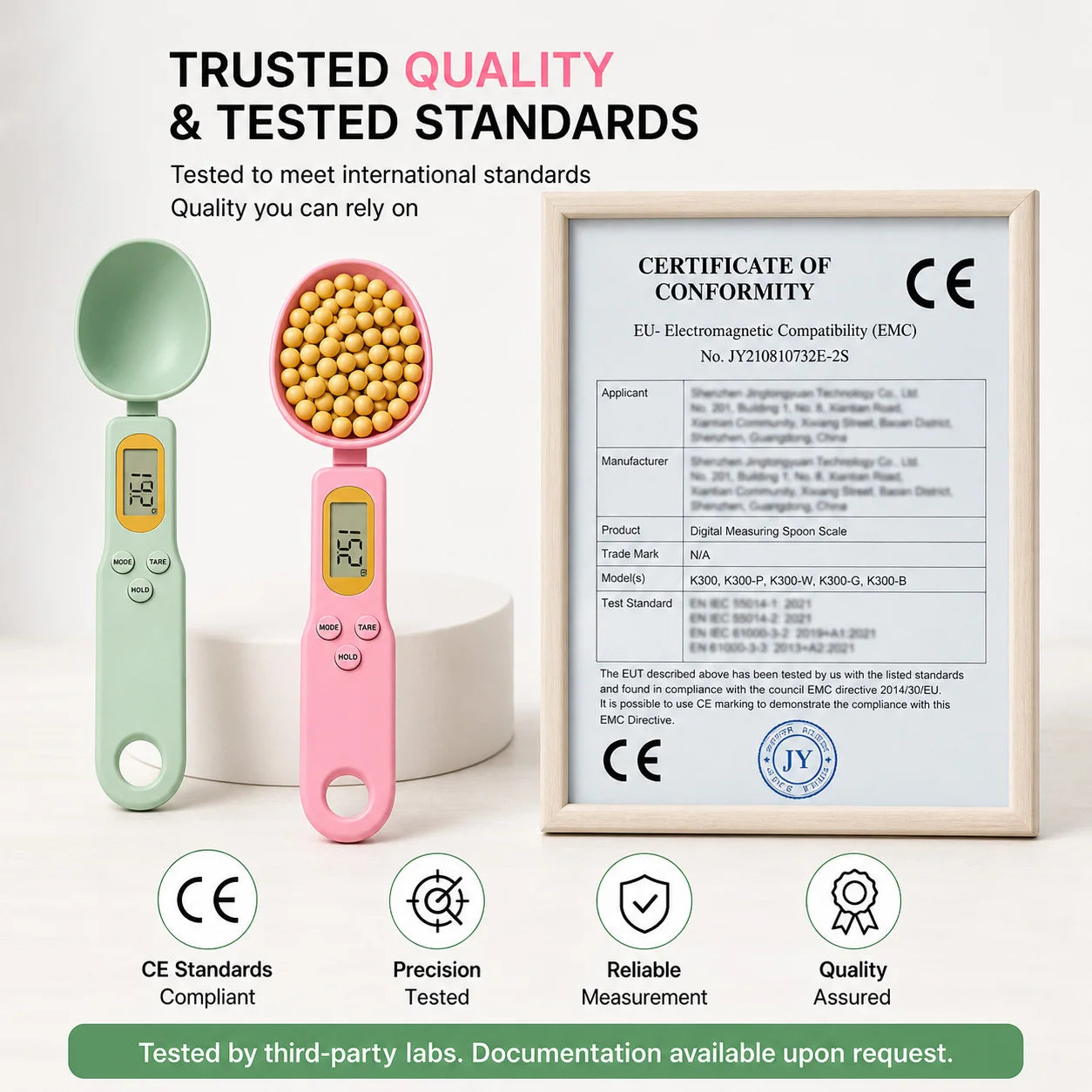 Digital Kitchen Scale | High Precision Food Scale with LED Display