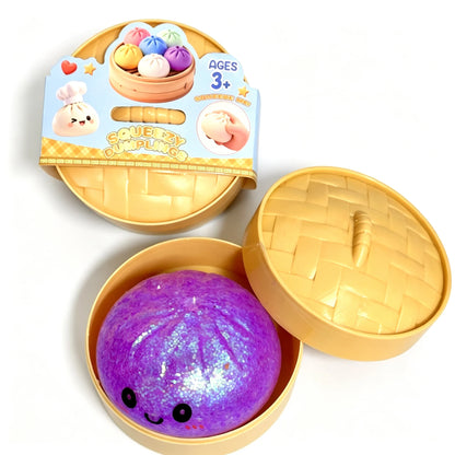 Dumpling Squishy Toy | Slow Rising Stress Relief Fidget Toy