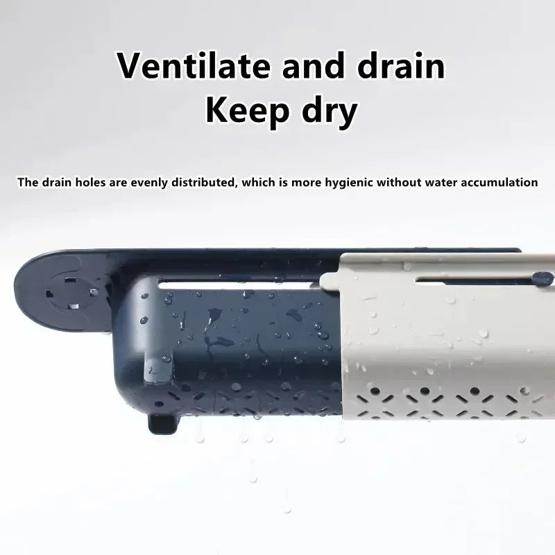 Kitchen Sink Drain Basket | Corner Strainer & Sponge Holder