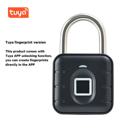 Smart Fingerprint Padlock | Bluetooth Biometric Waterproof Security Lock