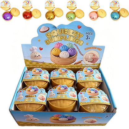 Dumpling Squishy Toy | Slow Rising Stress Relief Fidget Toy