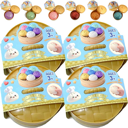 Dumpling Squishy Toy | Slow Rising Stress Relief Fidget Toy