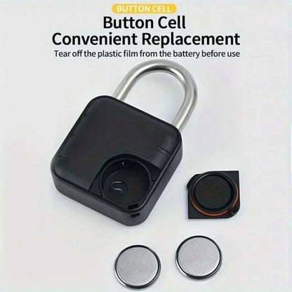 Smart Fingerprint Padlock | Bluetooth Biometric Waterproof Security Lock