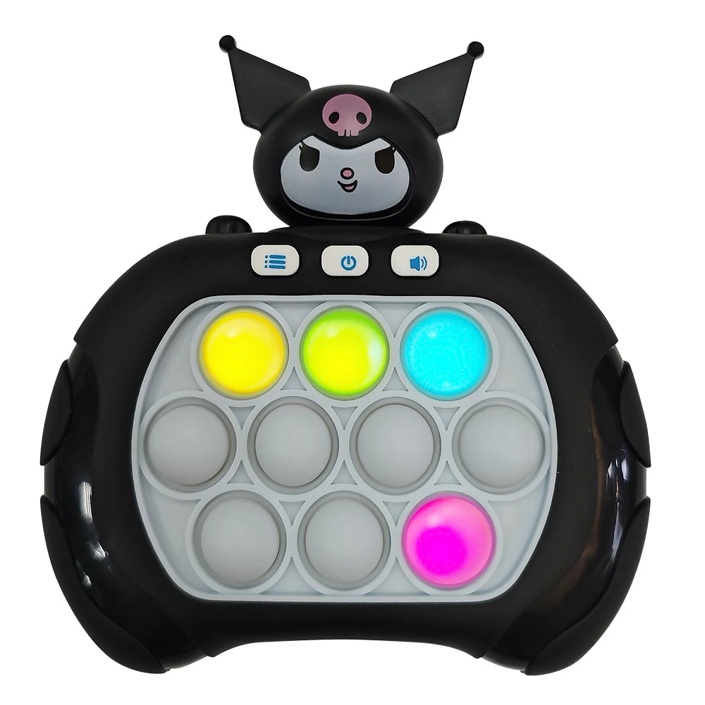 Sanrio Kuromi Electronic Pop It Pro Game – Quick Push Fidget Bubble Toy for Kids & Adults