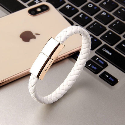 Charging Bracelet | Wearable USB Phone Charging Cable
