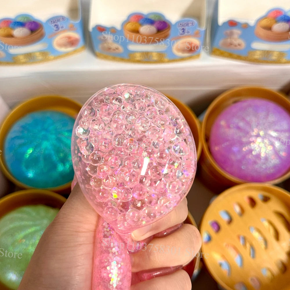 Dumpling Squishy Toy | Slow Rising Stress Relief Fidget Toy
