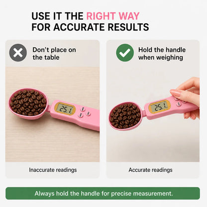 Digital Kitchen Scale | High Precision Food Scale with LED Display