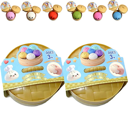 Dumpling Squishy Toy | Slow Rising Stress Relief Fidget Toy