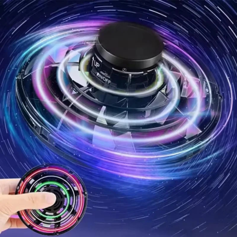 LED Flying Spinner Toy | Rechargeable Boomerang Hover Ball with Lights