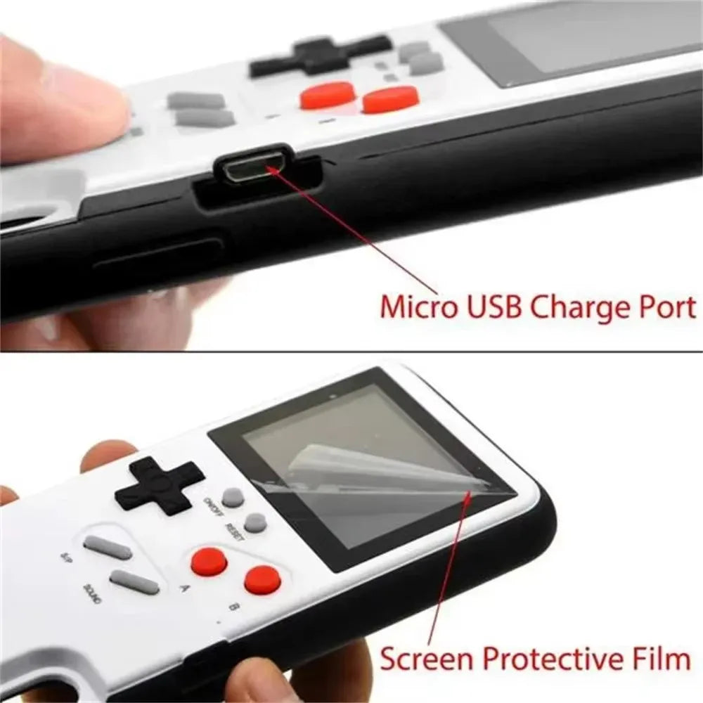 Retro Playable Game Console Case for iPhone 16, 15, 14, 13, 12 Pro Max