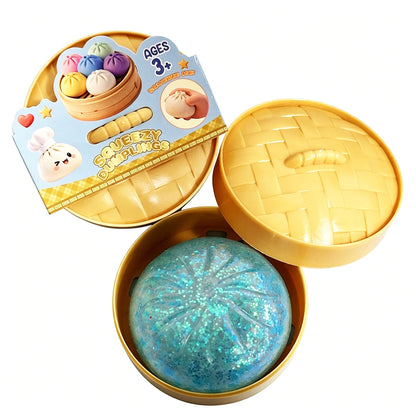 Dumpling Squishy Toy | Slow Rising Stress Relief Fidget Toy