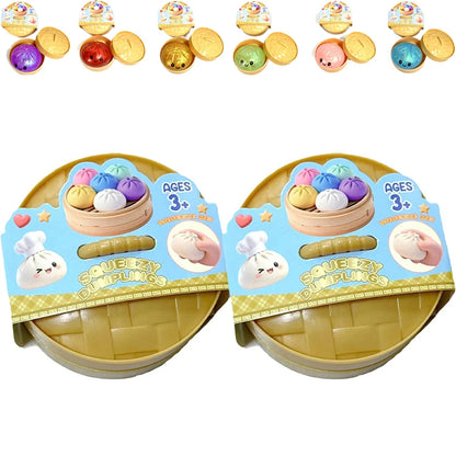 Dumpling Squishy Toy | Slow Rising Stress Relief Fidget Toy