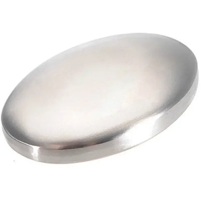 Stainless Steel Odour Remover Soap Bar | Removes Garlic & Fish Smells | 2 Pack