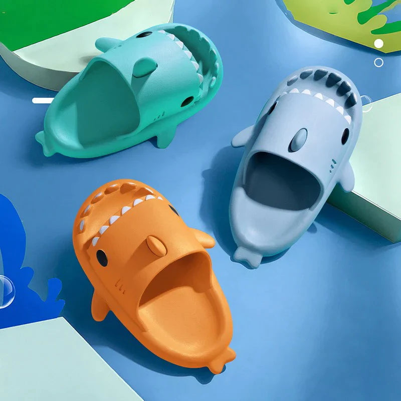 Shark Slides | Soft Cushioned EVA Slippers