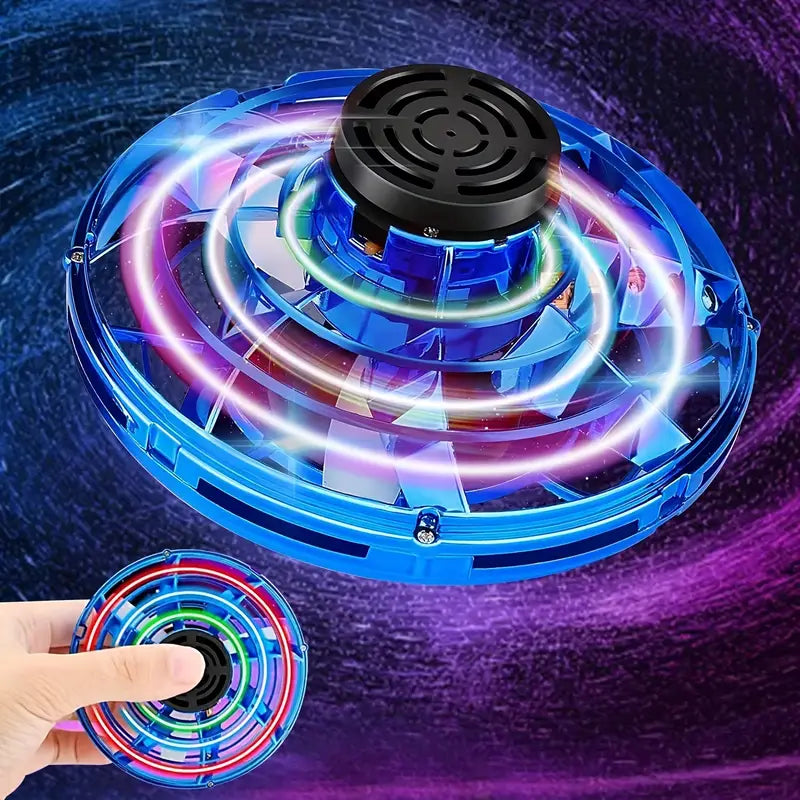 Flying Spinner Ball | Rechargeable Flying Toy with LED Lights