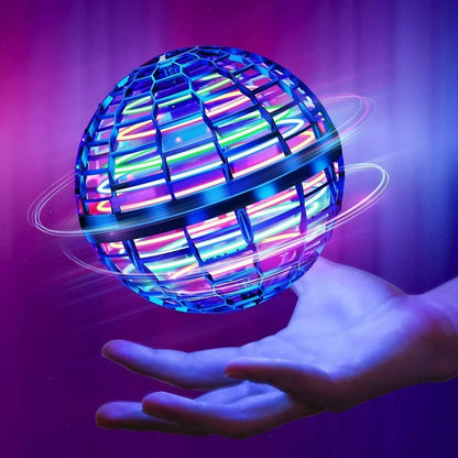Flying Spinner Ball | Rechargeable Flying Toy with LED Lights