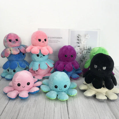 Reversible Octopus Plush Toy