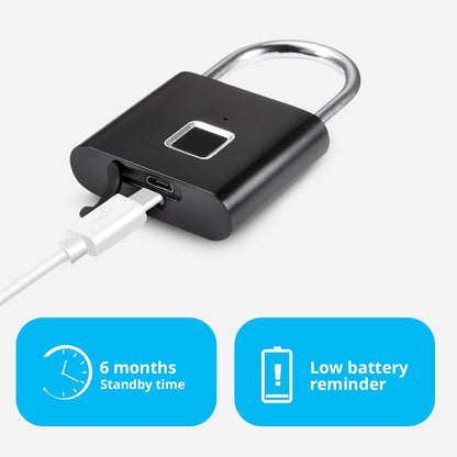 Fingerprint Padlock | Smart Biometric Keyless Lock