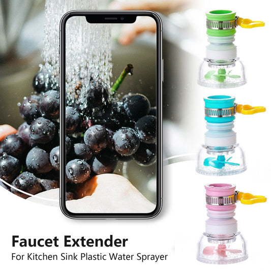360° Kitchen Faucet Sprayer | Flexible Sink Tap Attachment