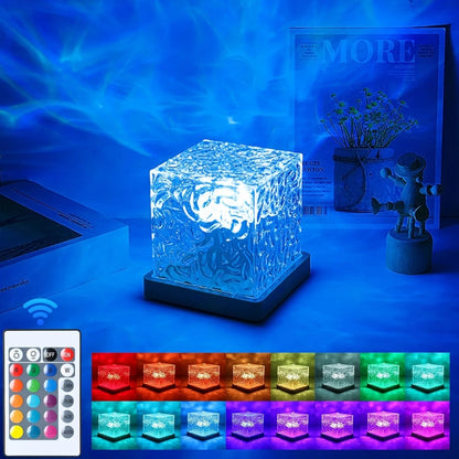 wave projector with picture of remote 